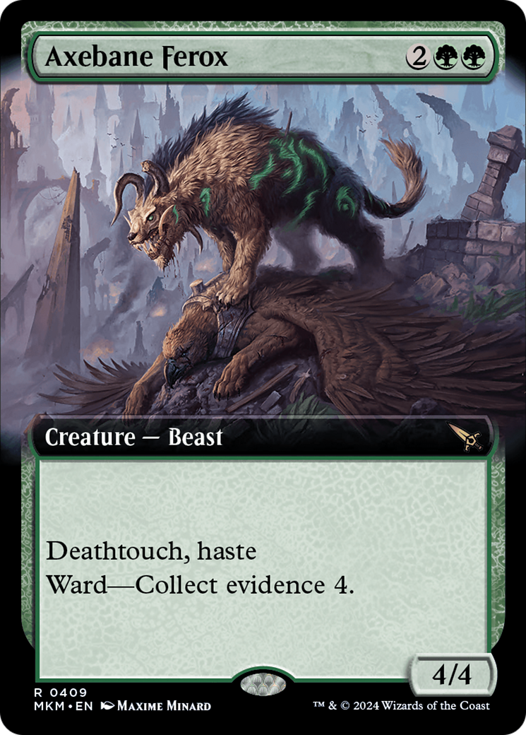 Axebane Ferox (Extended Art) [Murders at Karlov Manor] | Devastation Store