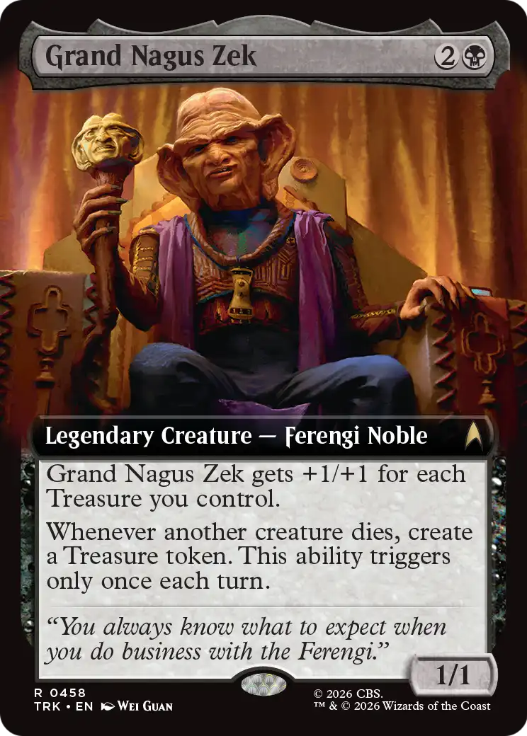 Grand Nagus Zek (Extended Art) [Star Trek] | Devastation Store