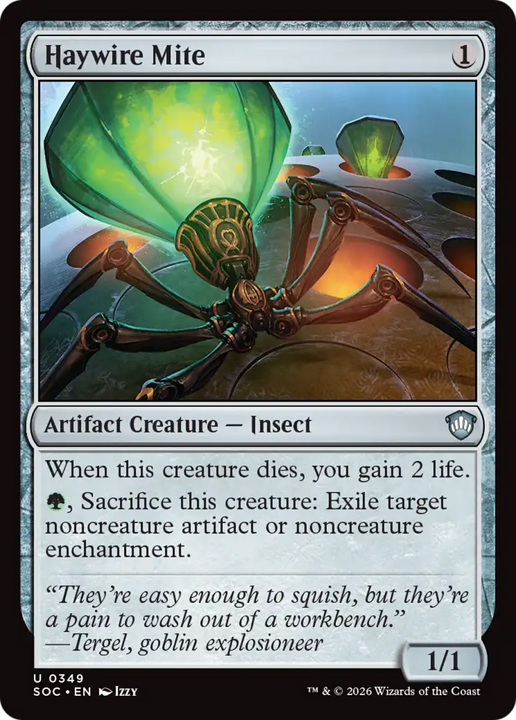 Haywire Mite [Secrets of Strixhaven Commander] | Devastation Store