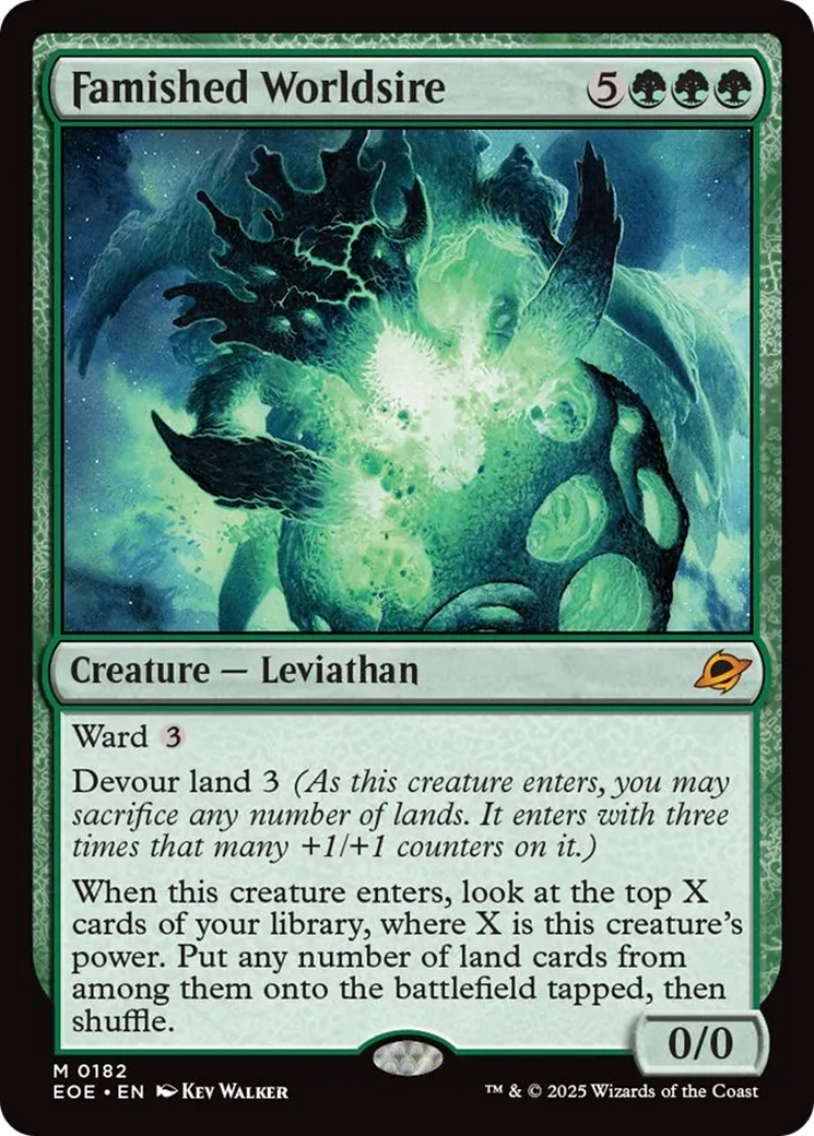 Famished Worldsire [Edge of Eternities] | Devastation Store