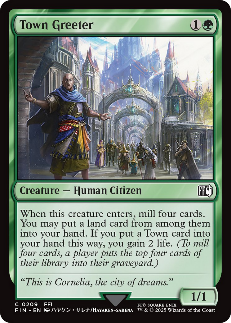 Town Greeter [FINAL FANTASY] | Devastation Store