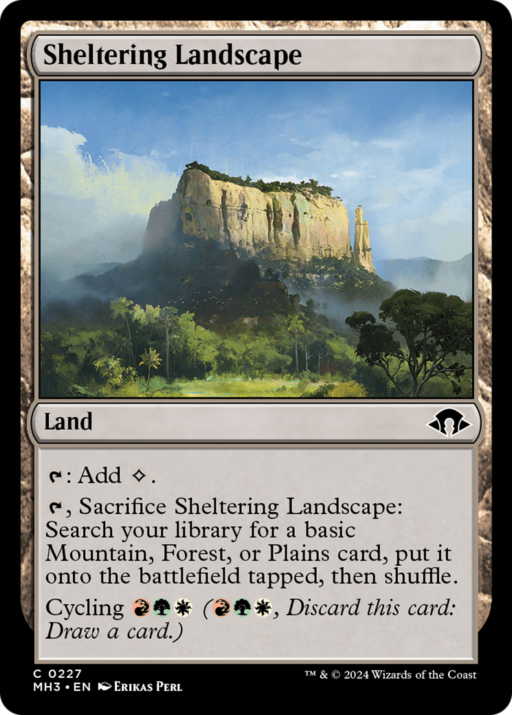 Sheltering Landscape [Modern Horizons 3] | Devastation Store