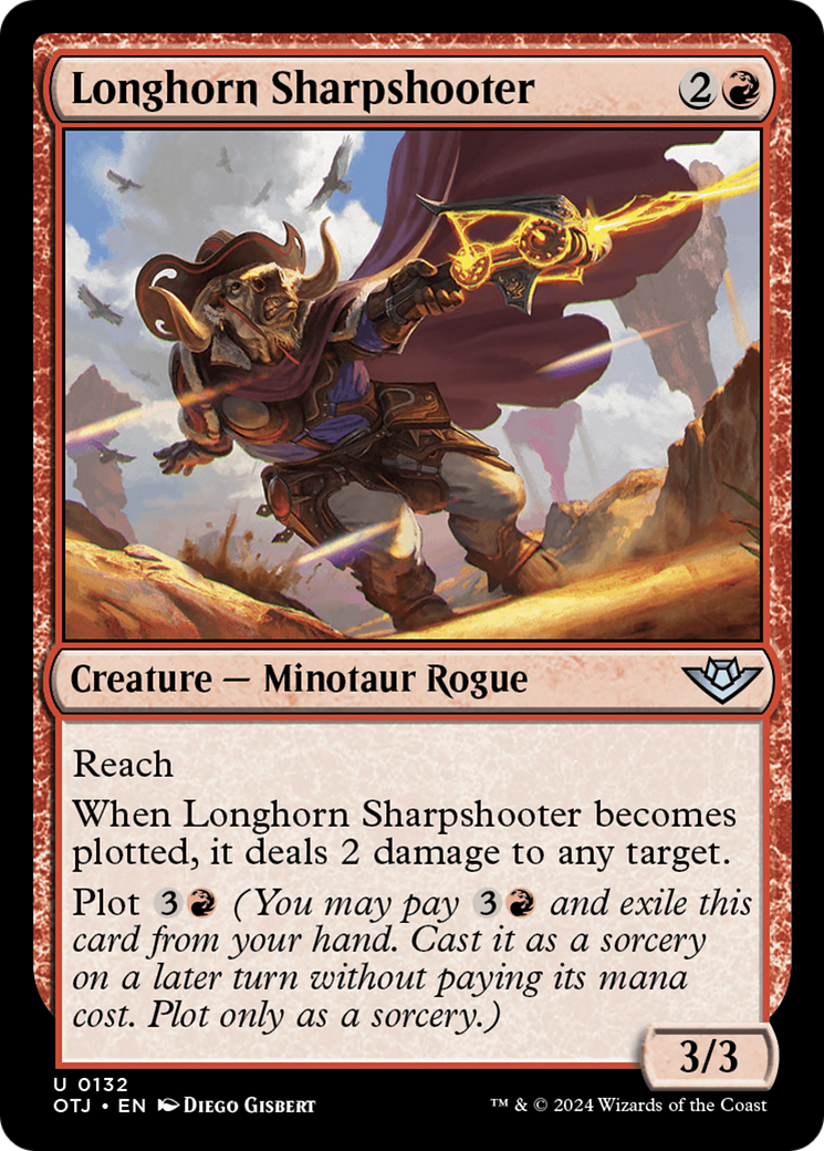 Longhorn Sharpshooter [Outlaws of Thunder Junction] | Devastation Store