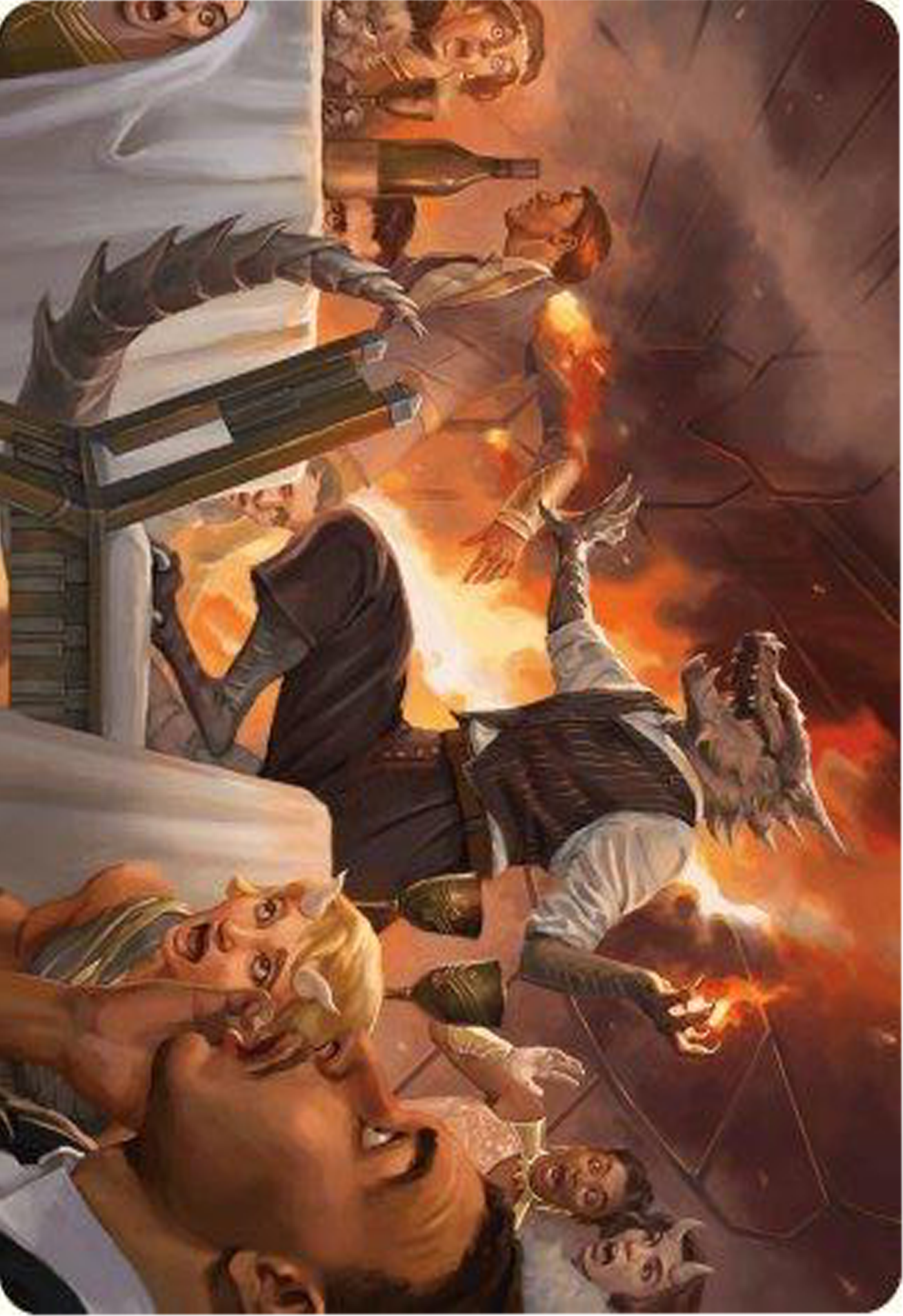 Party Thrasher Art Card [Modern Horizons 3 Art Series] | Devastation Store