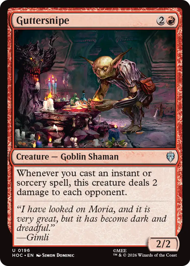 Guttersnipe [The Hobbit: Eternal-Legal] | Devastation Store