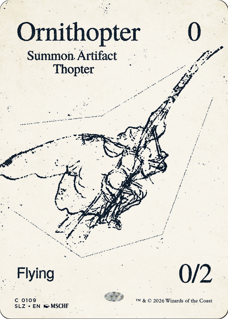 Ornithopter (0109) [Secret Lair x MSCHF: The Zeta Set] | Devastation Store