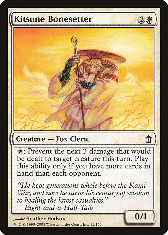 Kitsune Bonesetter [Saviors of Kamigawa] | Devastation Store