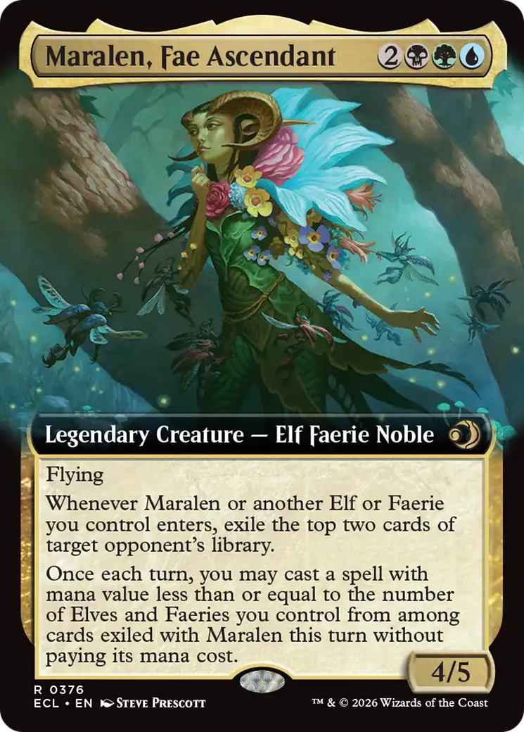 Maralen, Fae Ascendant (Extended Art) [Lorwyn Eclipsed] | Devastation Store