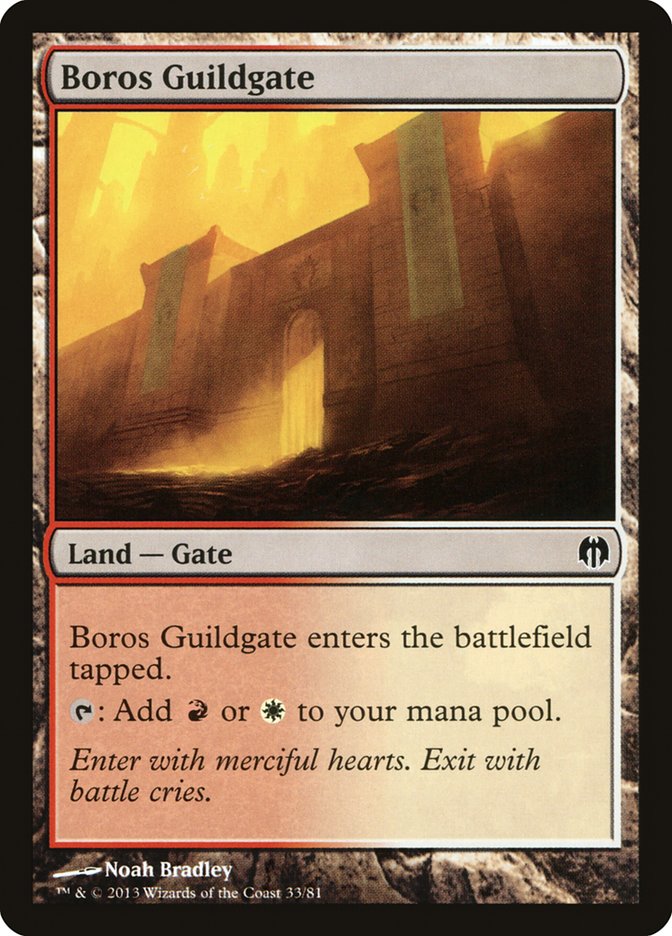 Boros Guildgate [Duel Decks: Heroes vs. Monsters] | Devastation Store