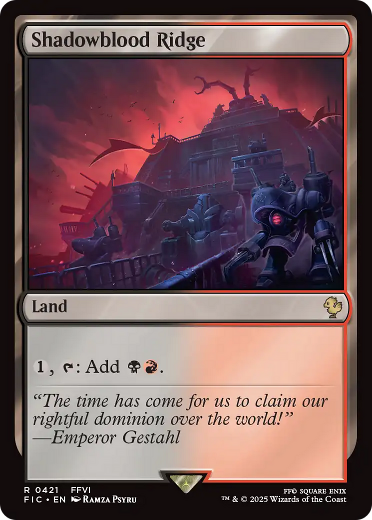 Shadowblood Ridge [FINAL FANTASY Commander] | Devastation Store