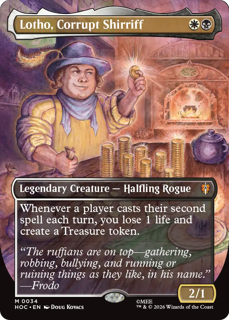 Lotho, Corrupt Shirriff (Borderless) [The Hobbit: Eternal-Legal] | Devastation Store
