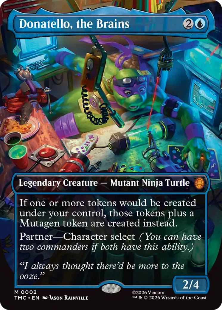 Donatello, the Brains (Borderless) [Teenage Mutant Ninja Turtles Commander] | Devastation Store