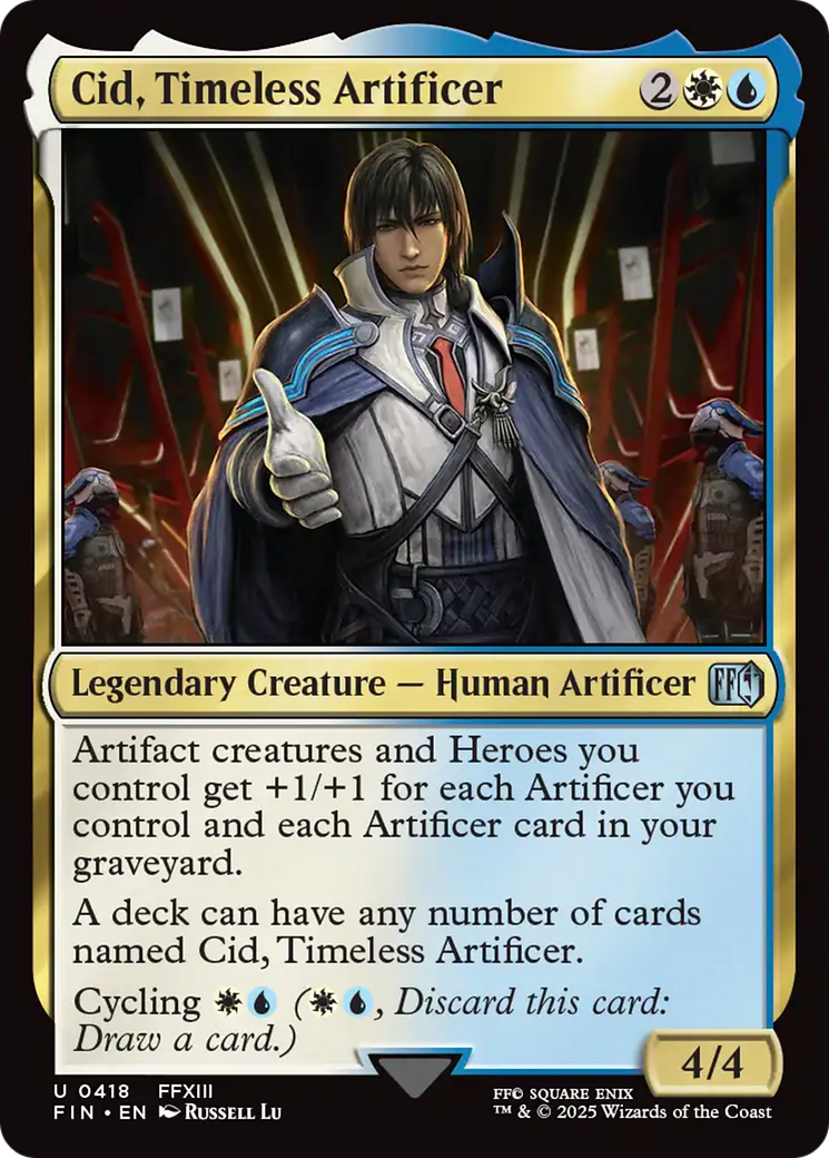Cid, Timeless Artificer (0418) [FINAL FANTASY] | Devastation Store