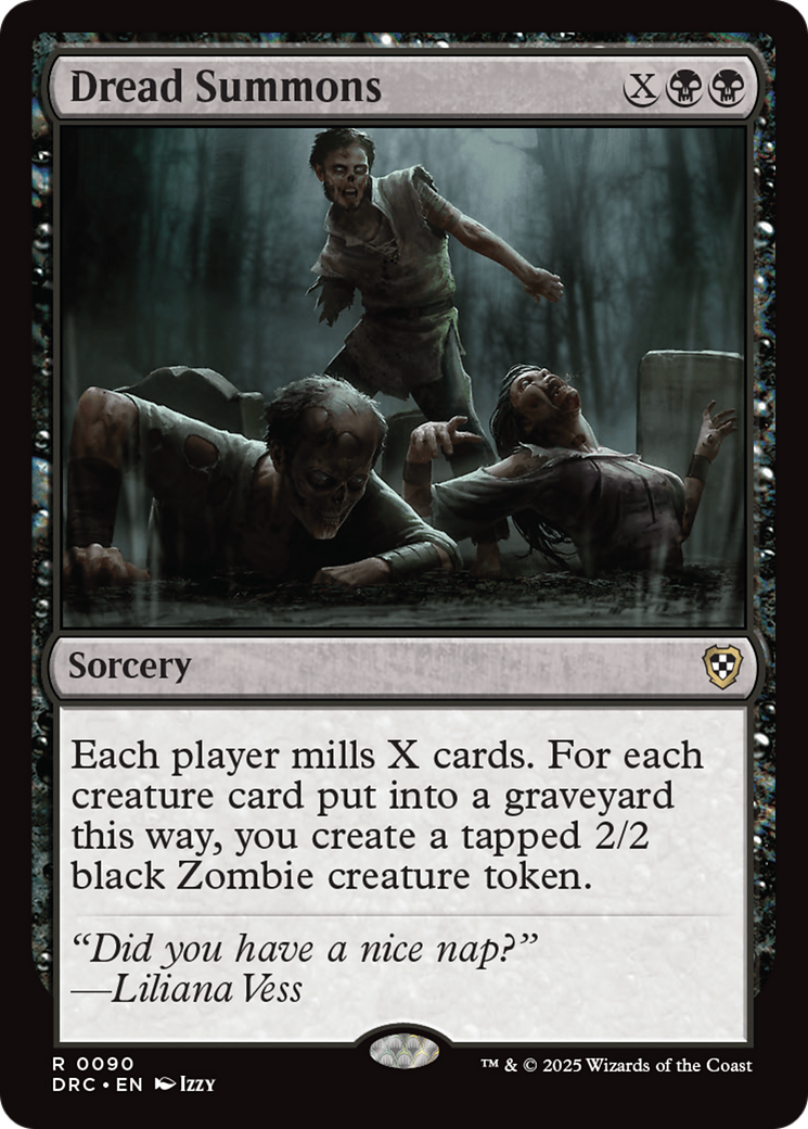 Dread Summons [Aetherdrift Commander] | Devastation Store