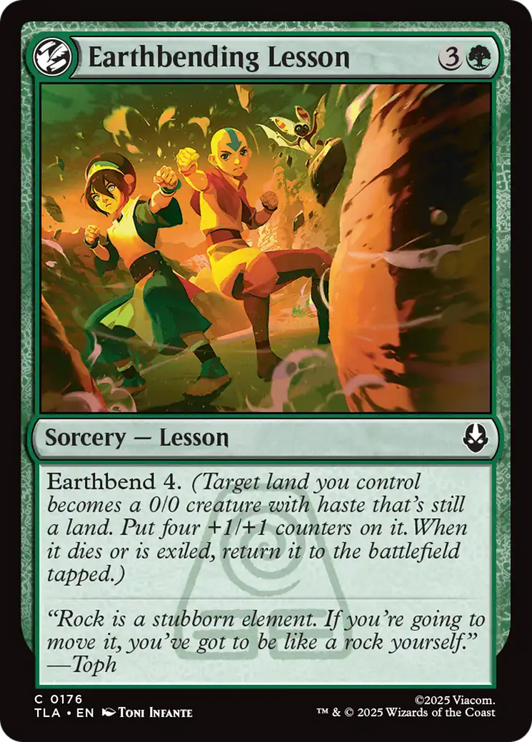 Earthbending Lesson [Avatar: The Last Airbender] | Devastation Store