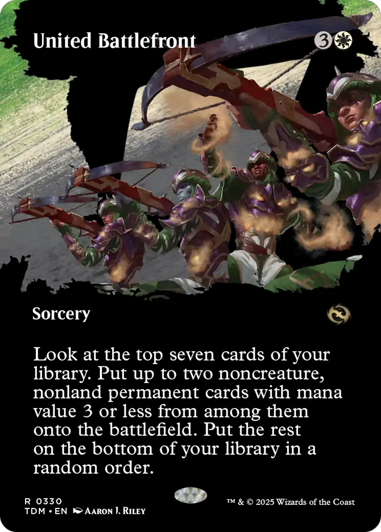 United Battlefront (Borderless) [Tarkir: Dragonstorm] | Devastation Store