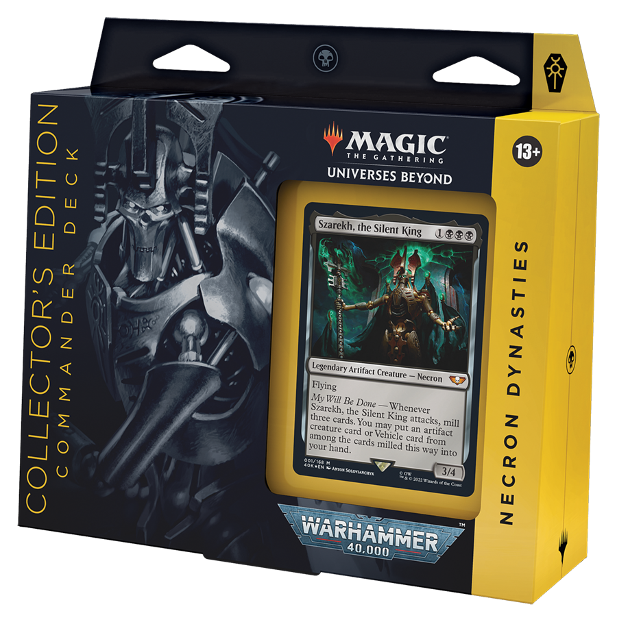 Warhammer 40,000 - Commander Deck (Necron Dynasties - Collector's Edition) | Devastation Store