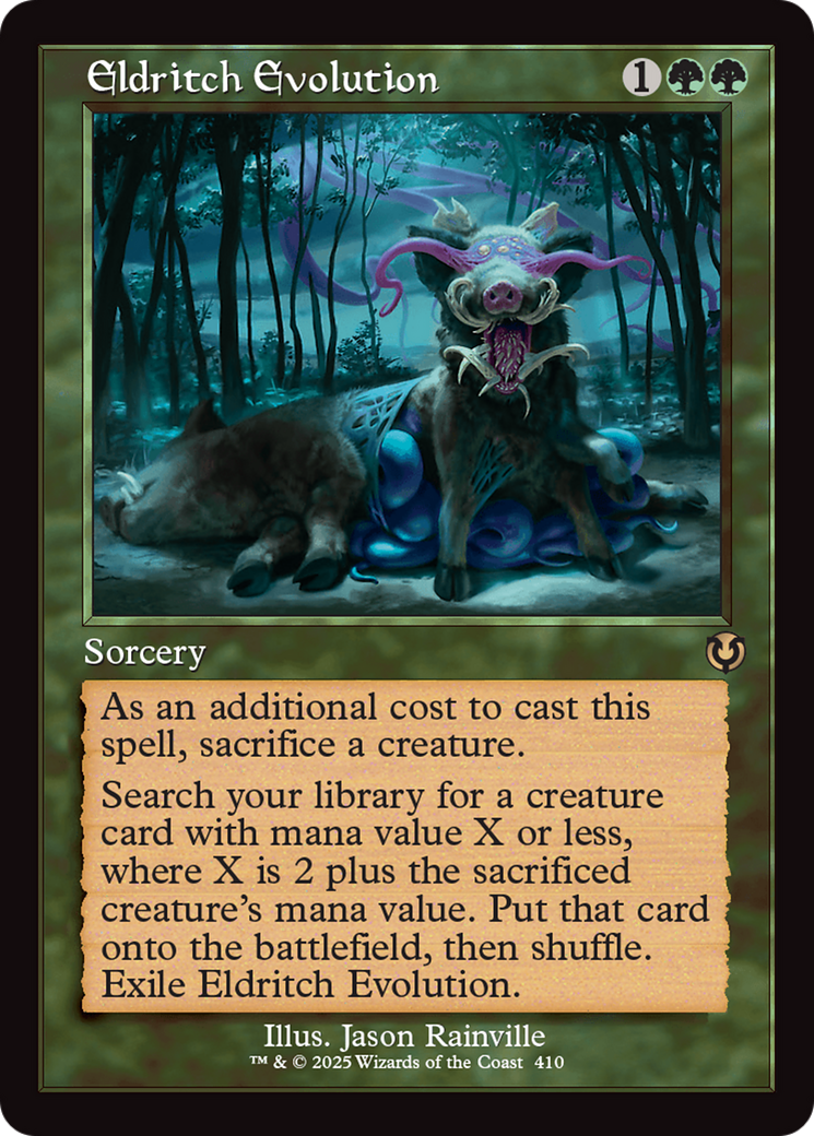 Eldritch Evolution (Retro Frame) [Innistrad Remastered] | Devastation Store