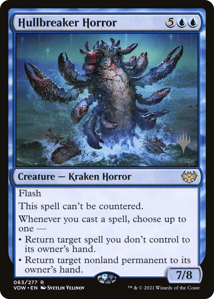 Hullbreaker Horror Art Card [Innistrad Remastered Art Series] | Devastation Store