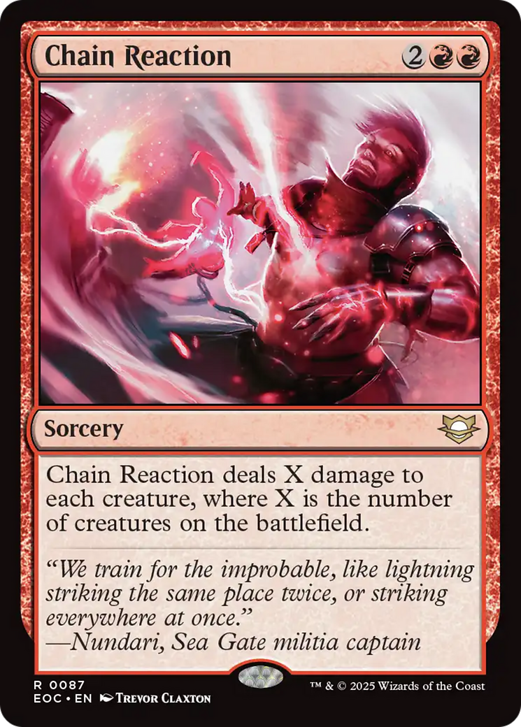 Chain Reaction [Edge of Eternities Commander] | Devastation Store