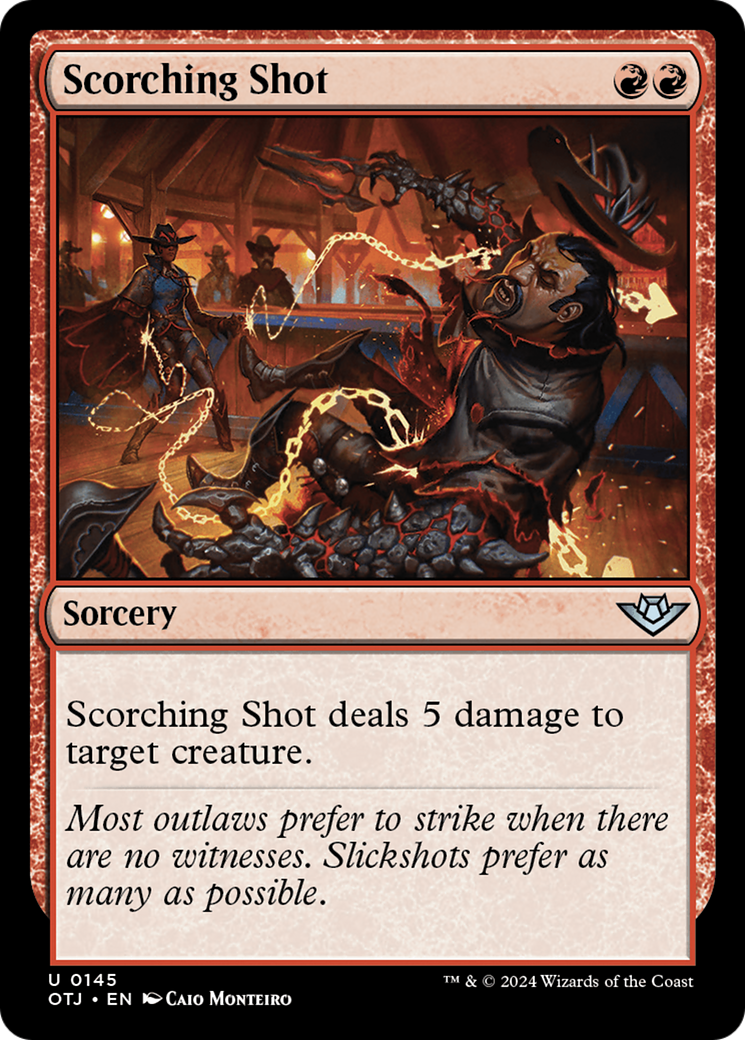 Scorching Shot [Outlaws of Thunder Junction] | Devastation Store