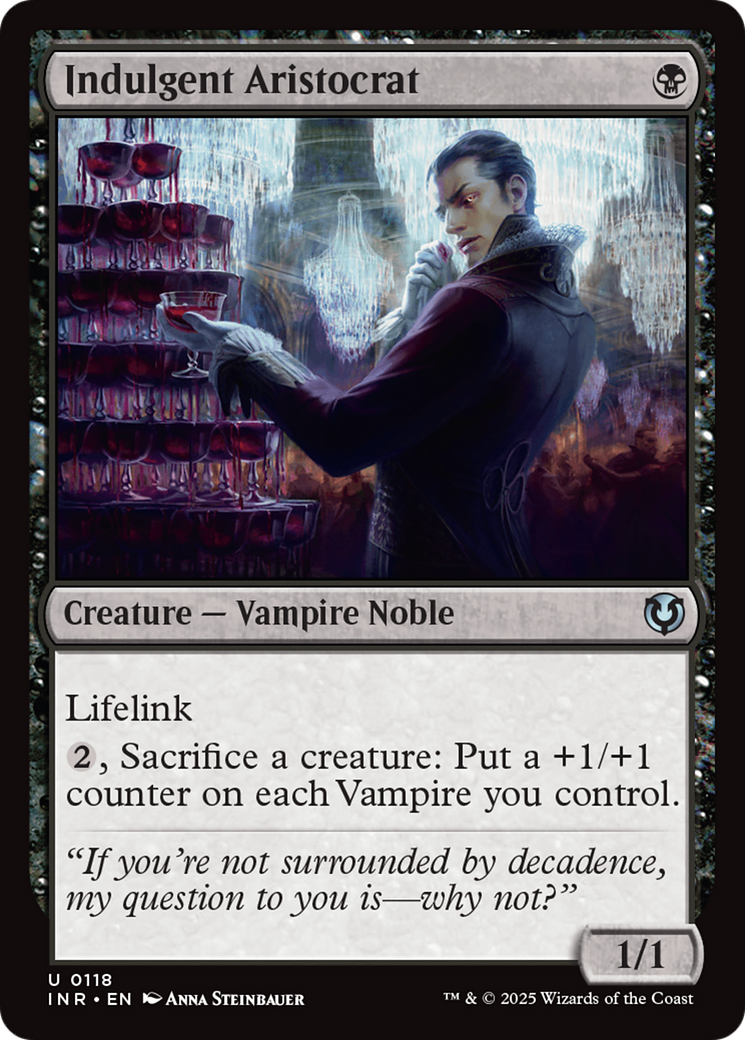 Indulgent Aristocrat [Innistrad Remastered] | Devastation Store
