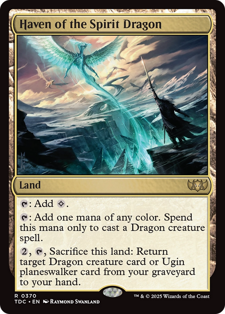 Haven of the Spirit Dragon [Tarkir: Dragonstorm Commander] | Devastation Store