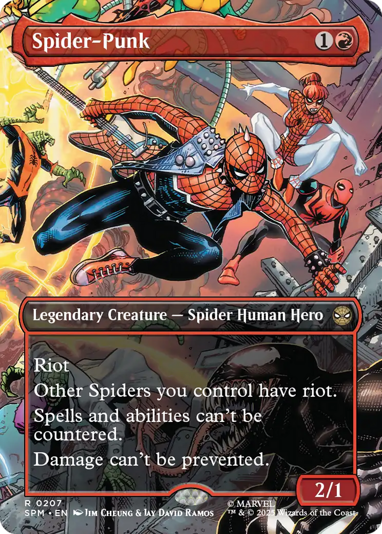 Spider-Punk (0207) (Borderless) [Marvel's Spider-Man] | Devastation Store
