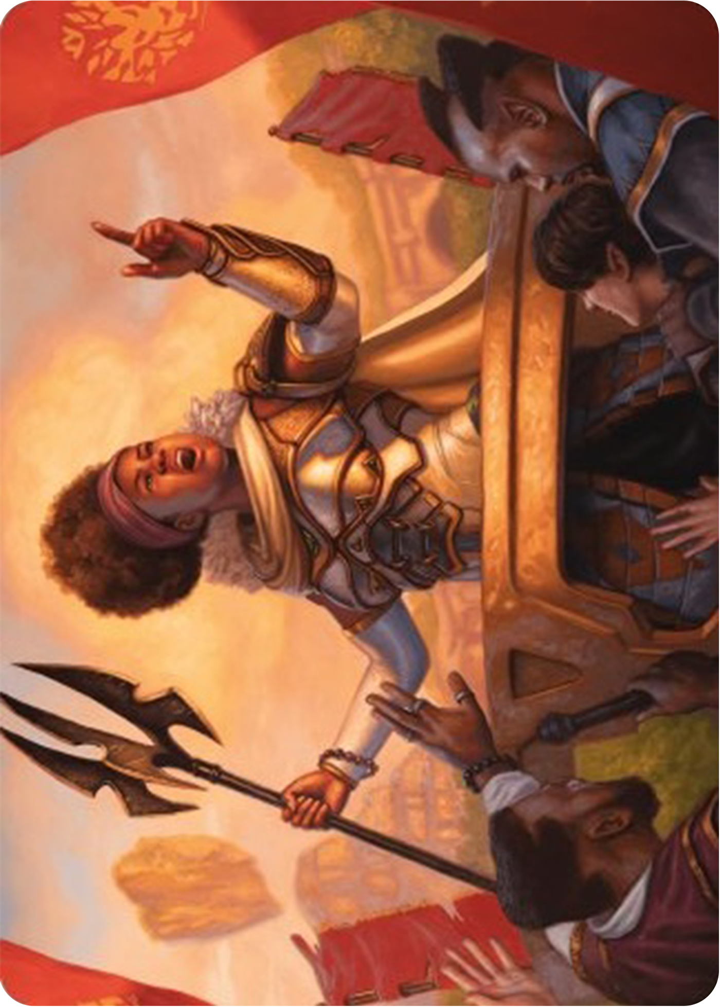 Recruiter of the Guard Art Card [Modern Horizons 3 Art Series] | Devastation Store