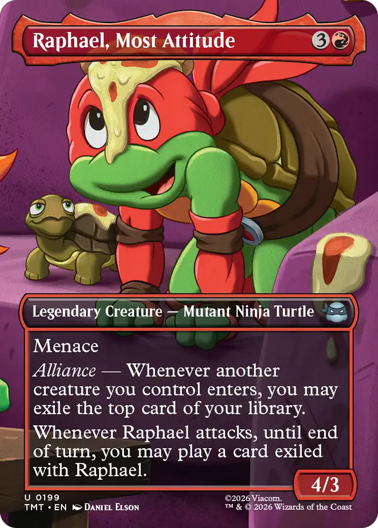 Raphael, Most Attitude (Borderless) [Teenage Mutant Ninja Turtles] - Devastation Store | Devastation Store