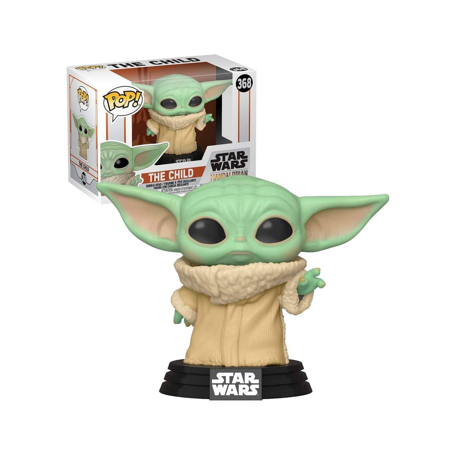 Funko Pop Star Wars: El Mandaloriano Baby Yoda Grogu #368 | Devastation Store