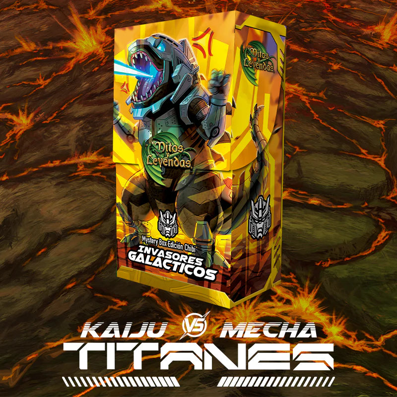 Mystery Box Kaiju vs Mecha: Titanes - Invasores Galácticos | Devastation Store