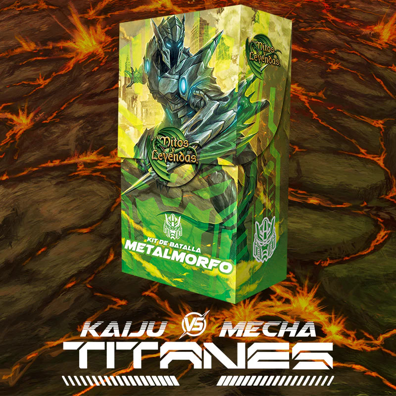Kit Batalla Kaiju vs Mecha: Titanes - Metalmorfo | Devastation Store