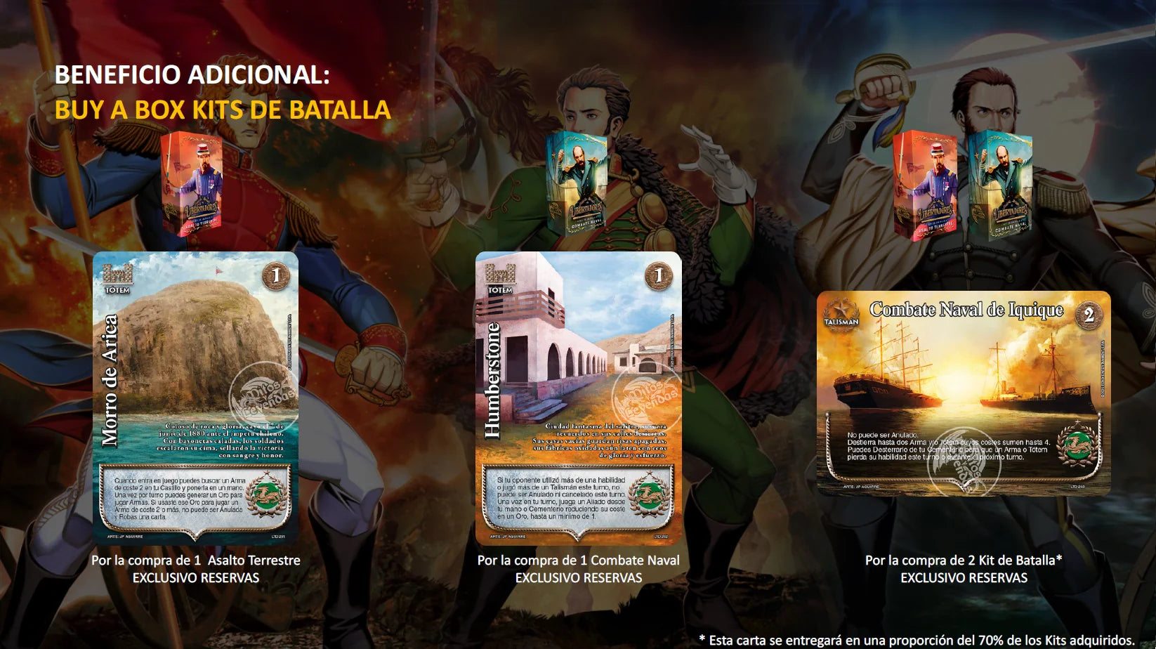 Kit Batalla Libertadores - Asalto Terrestre | Devastation Store
