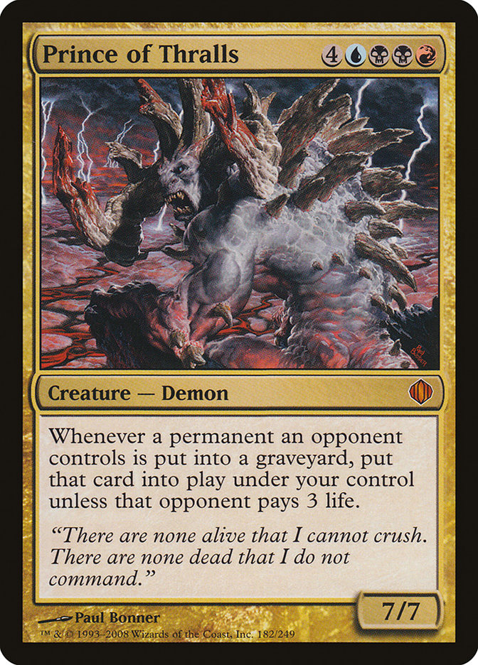 Prince of Thralls [Shards of Alara] - Devastation Store | Devastation Store