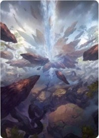 Prismatic Vista Art Card [Zendikar Rising Art Series] | Devastation Store