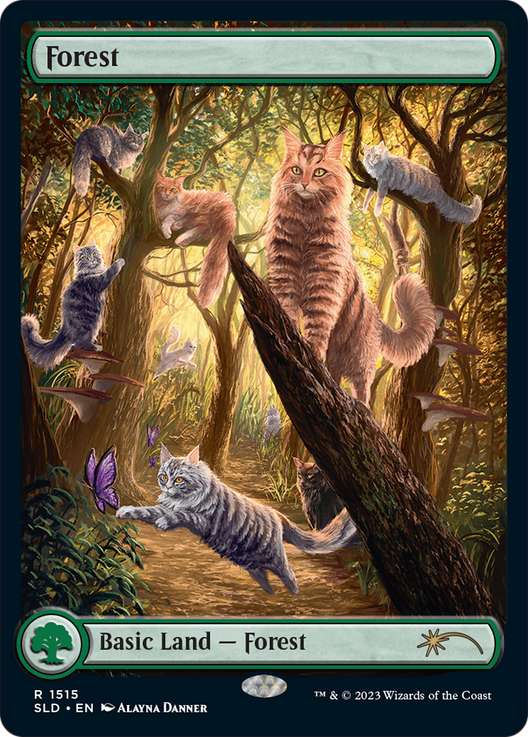 Forest (1515) [Secret Lair Commander Deck: Raining Cats and Dogs] | Devastation Store