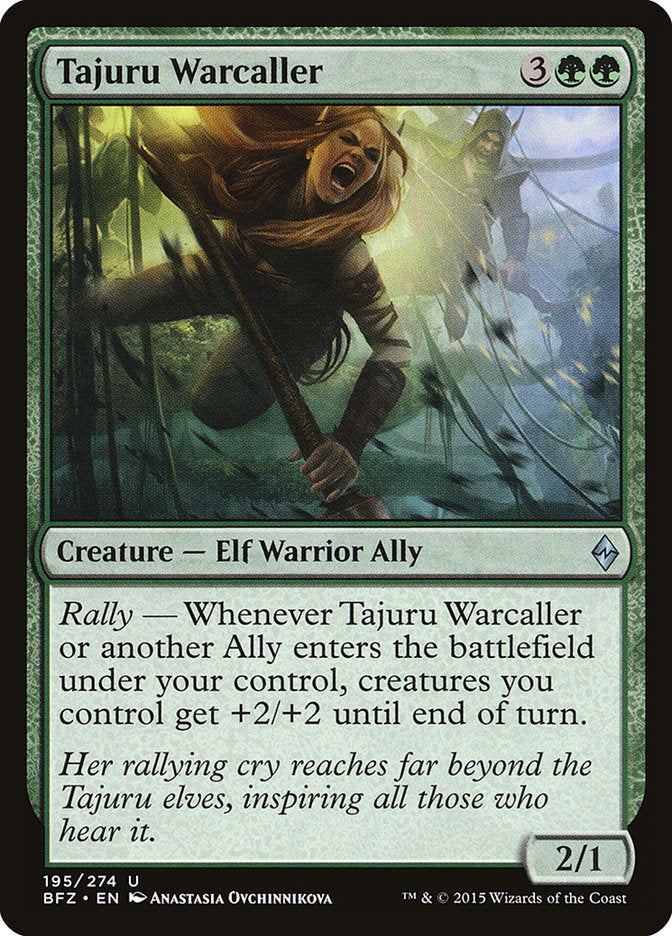 Tajuru Warcaller [Battle for Zendikar] - Devastation Store | Devastation Store