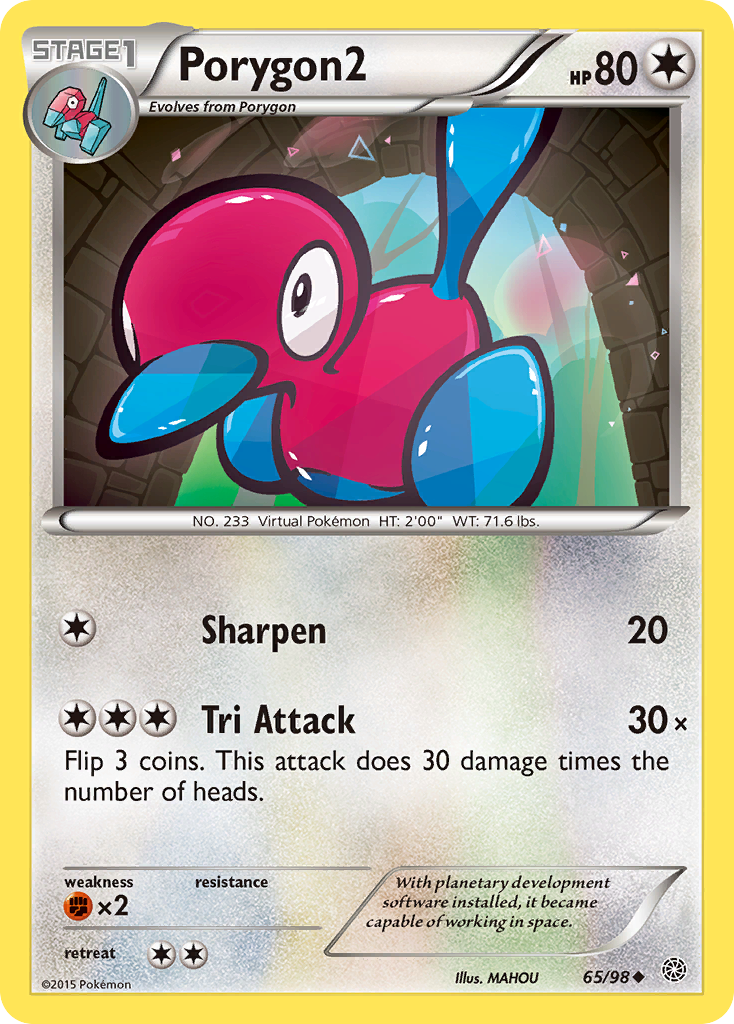 Porygon2 (65/98) [XY: Ancient Origins] | Devastation Store