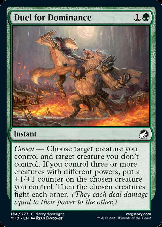 Duel for Dominance [Innistrad: Midnight Hunt] | Devastation Store
