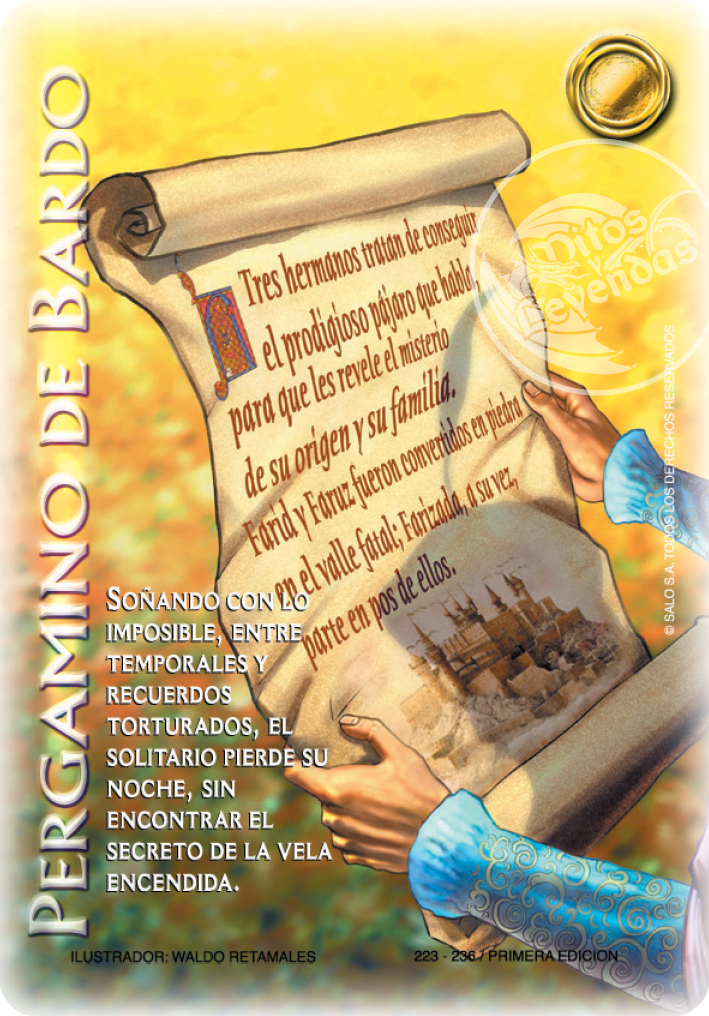 Pergamino de Bardo, Leyendas - Devastation Store | Devastation Store