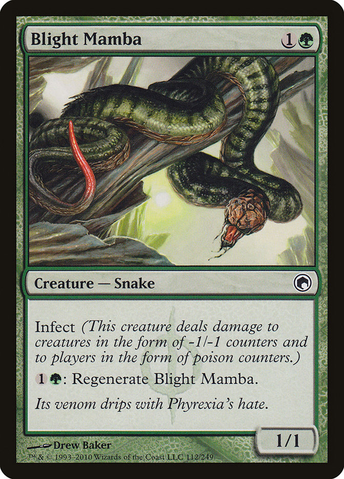 Blight Mamba [Scars of Mirrodin] | Devastation Store