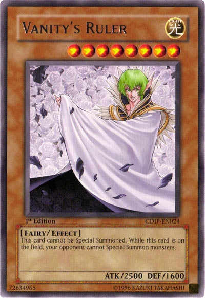 Vanity's Ruler [CDIP-EN024] Rare | Devastation Store