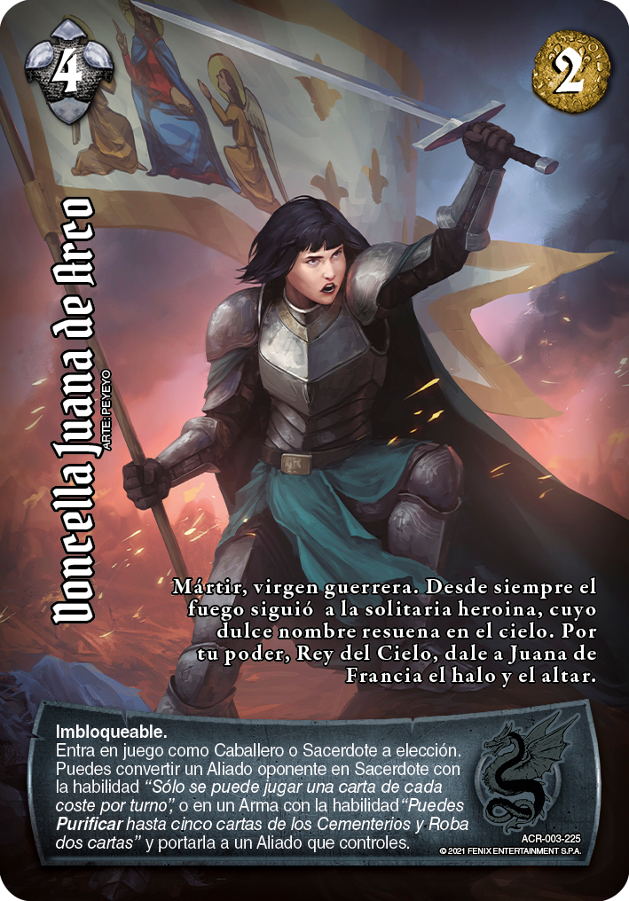 Doncella Juana de Arco ACR-3 | Devastation Store