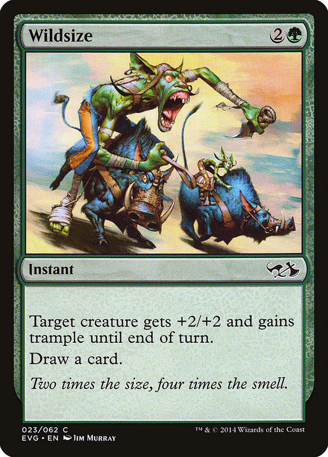 Wildsize (Elves vs. Goblins) [Duel Decks Anthology] - Devastation Store | Devastation Store