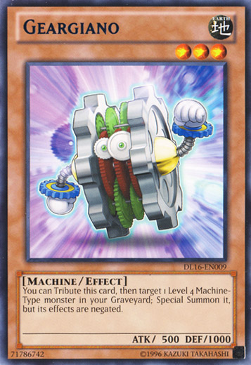 Geargiano (Blue) [DL16-EN009] Rare | Devastation Store