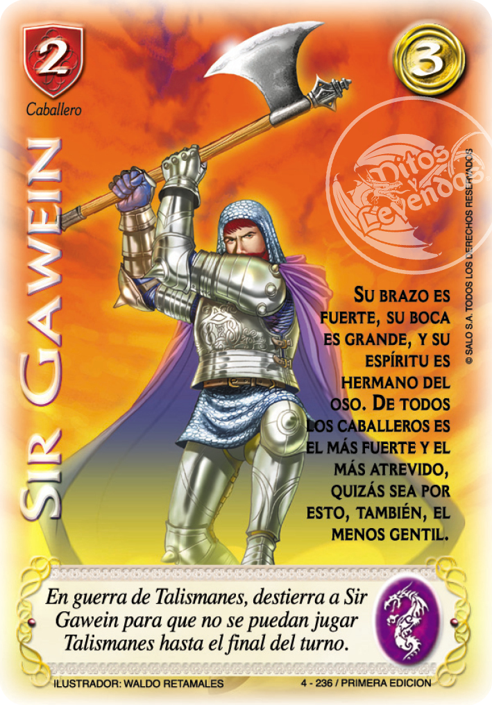 Sir Gawein, Leyendas - Devastation Store | Devastation Store