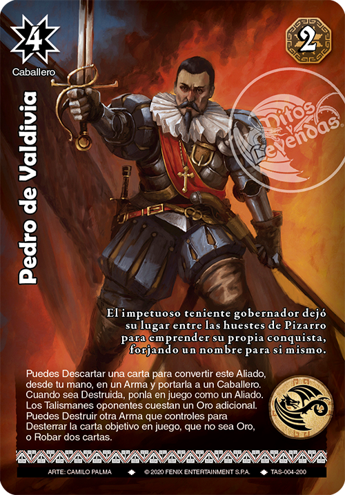 Pedro de Valdivia TAS-4 - Devastation Store | Devastation Store
