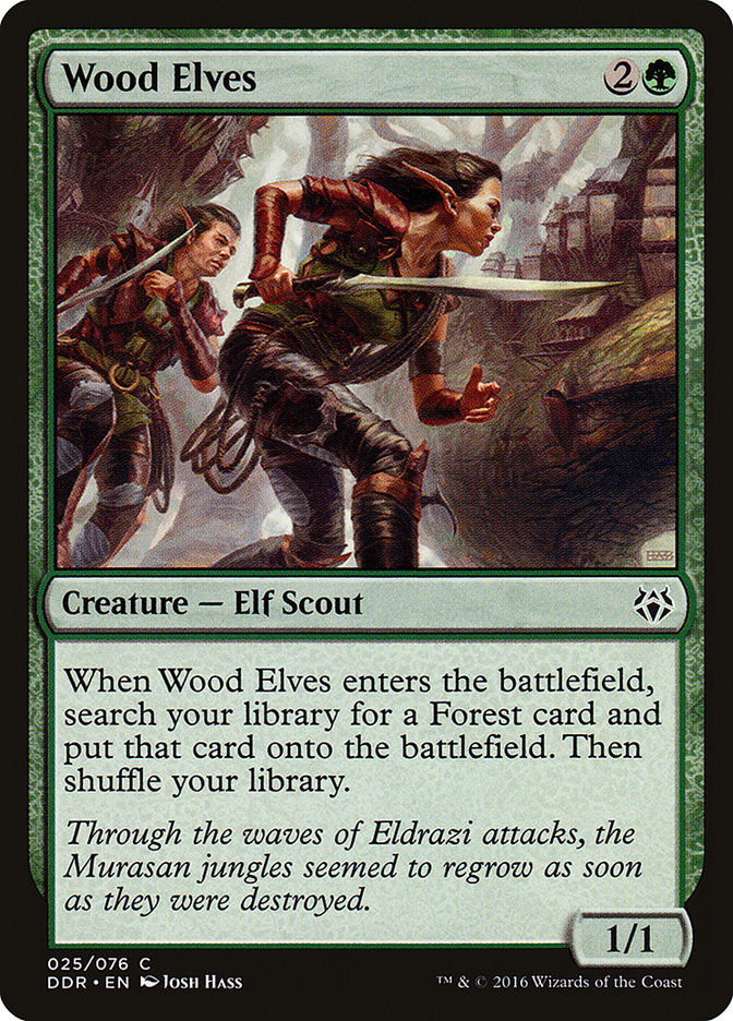 Wood Elves [Duel Decks: Nissa vs. Ob Nixilis] | Devastation Store