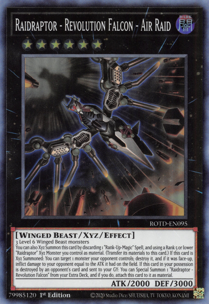 Raidraptor - Revolution Falcon - Air Raid [ROTD-EN095] Super Rare | Devastation Store